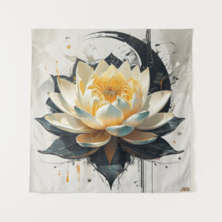 Lotus in Bloom Wandkleed