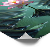 Lotus in de modder poster (Hoek)