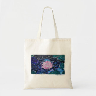 Lotus in Donker Water Tote Bag