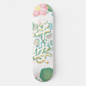 Lotus in het Peaceful Lake Skateboard (Voorkant)