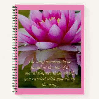Lotus Journal 8.5" x 11" 120 pages de l'université