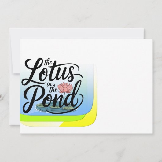 Lotus Kaart (Voorkant)