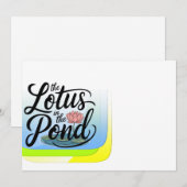 Lotus Kaart (Voorkant / Achterkant)
