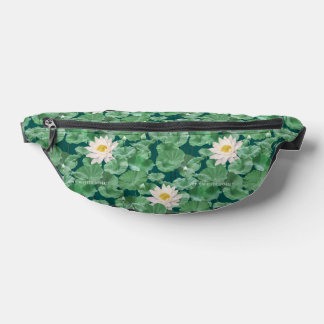 Lotus Lagoon patroon - De witte Lotus Heuptasje