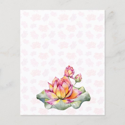 Lotus lantaarns Indiaanse bruiloft met uitzonderin (Achterkant)