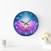 Lotus Large Clock Grote Klok (Huis)