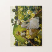 Lotus Lelies | Charles Courtney Curran Legpuzzel (Verticaal)