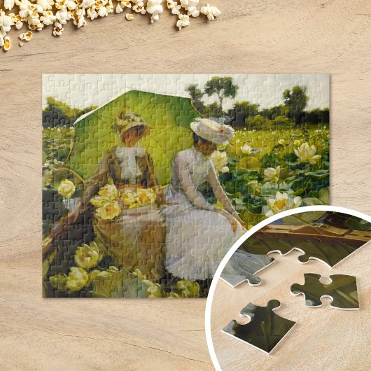 Lotus Lelies | Charles Courtney Curran Legpuzzel