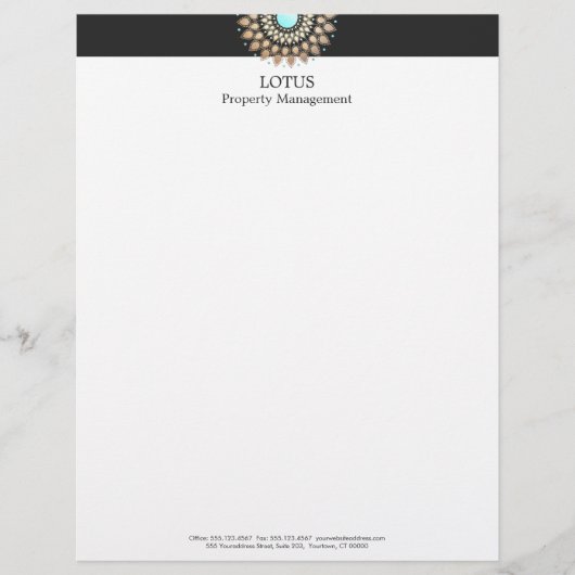 Lotus Letterhead Custom Briefhoofd (Voorkant)