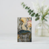 Lotus Light Ontwaakt | botanisch ontwerp Visitekaartje (Staand voorkant)