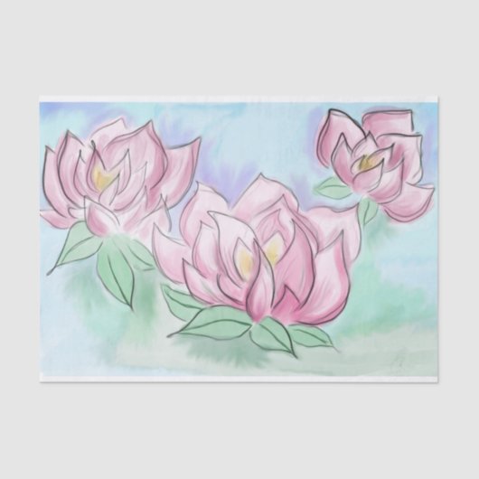 Lotus Light Tissuepapier (Voorkant)