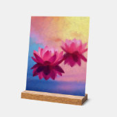 Lotus Love Acryl Bord (Hoek)