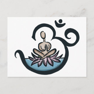 Lotus Lover Yoga Briefkaart