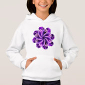 Lotus Mandala Design Sweat - shirt à capuche de re (Devant)