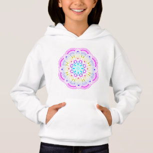 Lotus Mandala Design Sweat - shirt à capuche de re