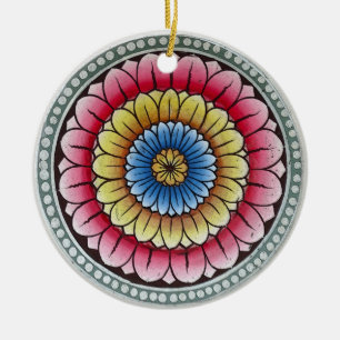 Lotus Mandala Ornament