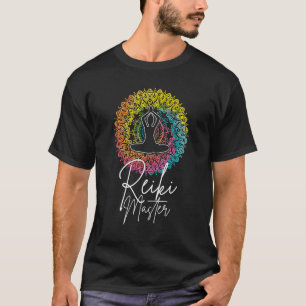 Lotus Meditation Chakra Spirituele Healer Reiki Ma T-shirt