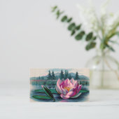 Lotus Nam Myoho Renge Kyo Carte de visite (Debout devant)