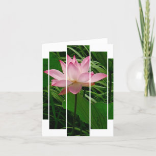 Lotus Notecard Bedankkaart