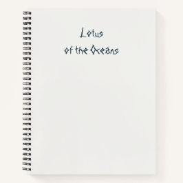 Lotus of the Oceans Notebook Notitieboek
