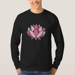 Lotus Ohm Yoga Derde Oog Isha Hindoe Linga T-shirt