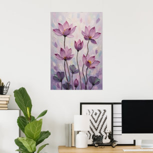 Lotus – Olie Schilderij Poster