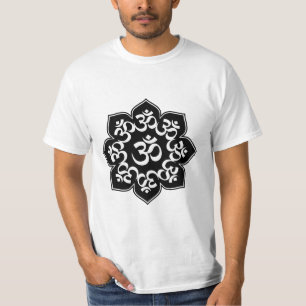 Lotus OM-ontwerp T-shirt