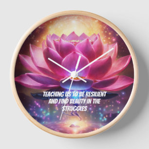 LOTUS ontwerp wandklok