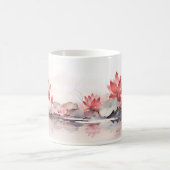 Lotus op het water koffiemok (Center)