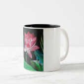 Lotus peinture Mug (Devant droit)