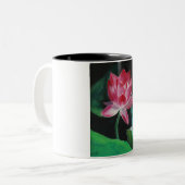Lotus peinture Mug (Devant gauche)