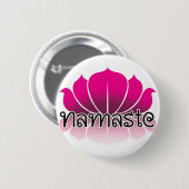 Lotus Pink Ronde Button 5,7 Cm (Voorkant /achterkant)