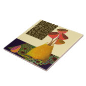 Lotus Pod Ceramic Kitchen Tegel Tegeltje (Zijkant)