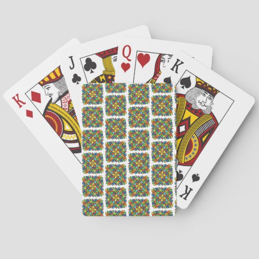 Lotus Pokerkaarten (Achterkant)