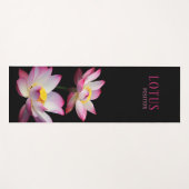 Lotus Positie - Yoga Mat (Voorkant (horizontaal))