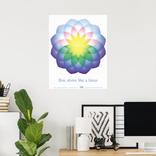 Lotus Poster (Thuiskantoor)