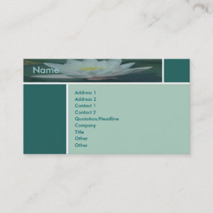 Lotus Profile Card Visitekaartje