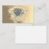 Lotus, Reiki, Spiritualité, Cartes de visite paste (Devant / Derrière)