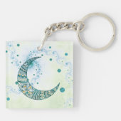 Lotus Rising Sleutelhanger (Achterkant)