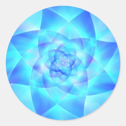 Lotus Ronde Sticker (Voorkant)