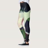 Lotus rose Fleur Photographie Leggings (Gauche)