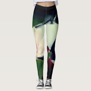 Lotus rose Fleur Photographie Leggings