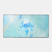 Lotus sarcelle céleste – Floral paisible (Recto)