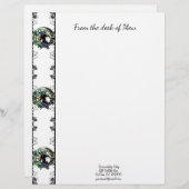 Lotus Shadow Fairy Briefhoofd (Voorkant / Achterkant)