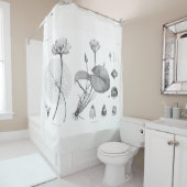 Lotus Shower Curtain Douchegordijn (In situ)