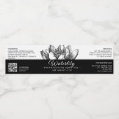 Lotus Soap Bar Belly Band Produit Étiquette Wrap (Étiquettes simples)