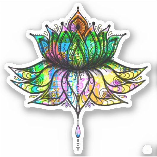 Lotus Sticker (Voorkant)