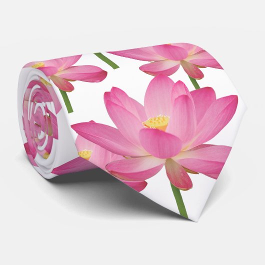 Lotus Stropdas (Opgerold)