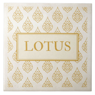 Lotus-tegel Tegeltje