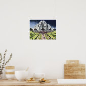 Lotus Temple Delhi India Poster (Keuken)